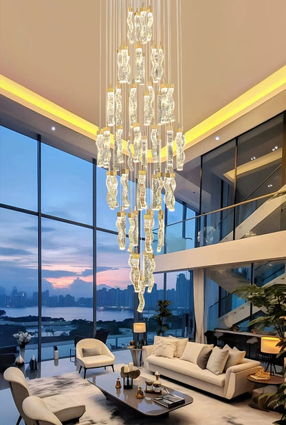 Nordic home decoration, stair chandelier, living room bedroom and dining room Pendant lights, ceiling light, indoor lighting