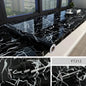80cm Width Oil Proof Wall Stickers Waterproof Foil Wallpaper Marble Self Adhesive Mould Proof Sticker for Kitchen Bathroom Decor