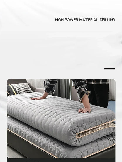 Bed Mattresses Toppers Comfortable Memory Foam Breathable Antibacterial Cushion Folding Mattress Quilt Sleeping Tatami Mats