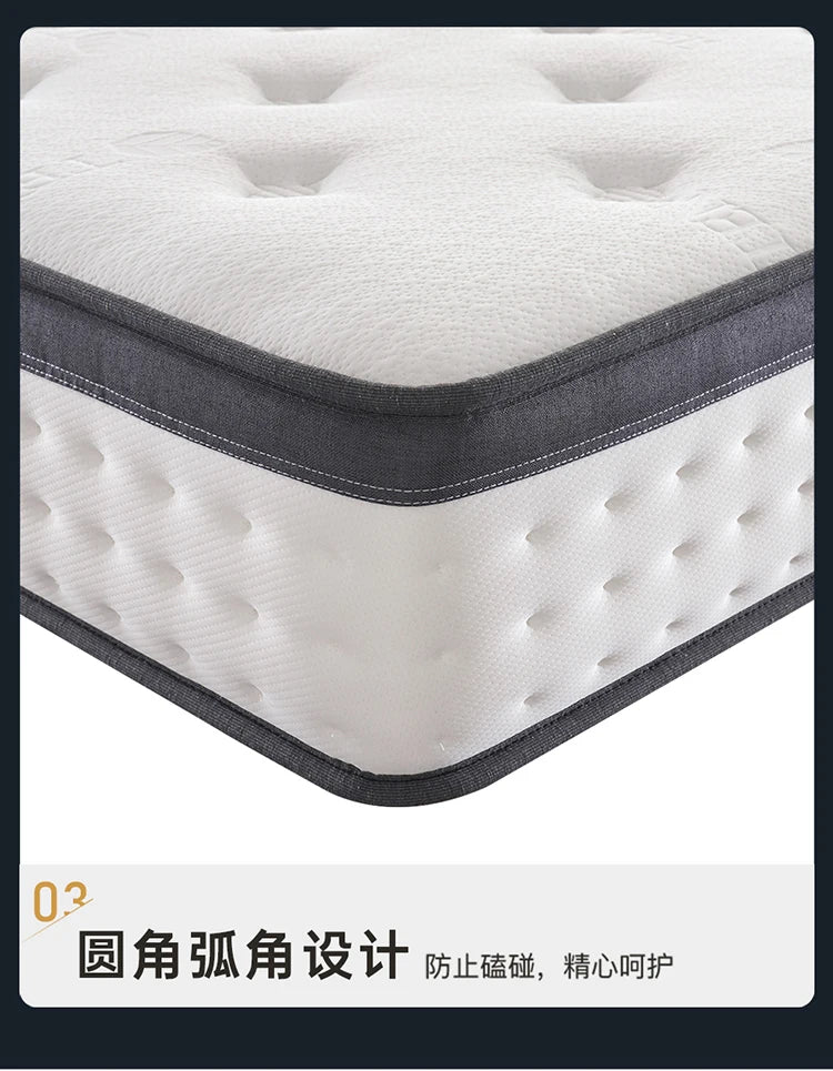 King Size Modern Mattress Soft Double Latex Luxury Designer Mattress Queen Bedroom Colchon Matrimonial Bedroom Furniture