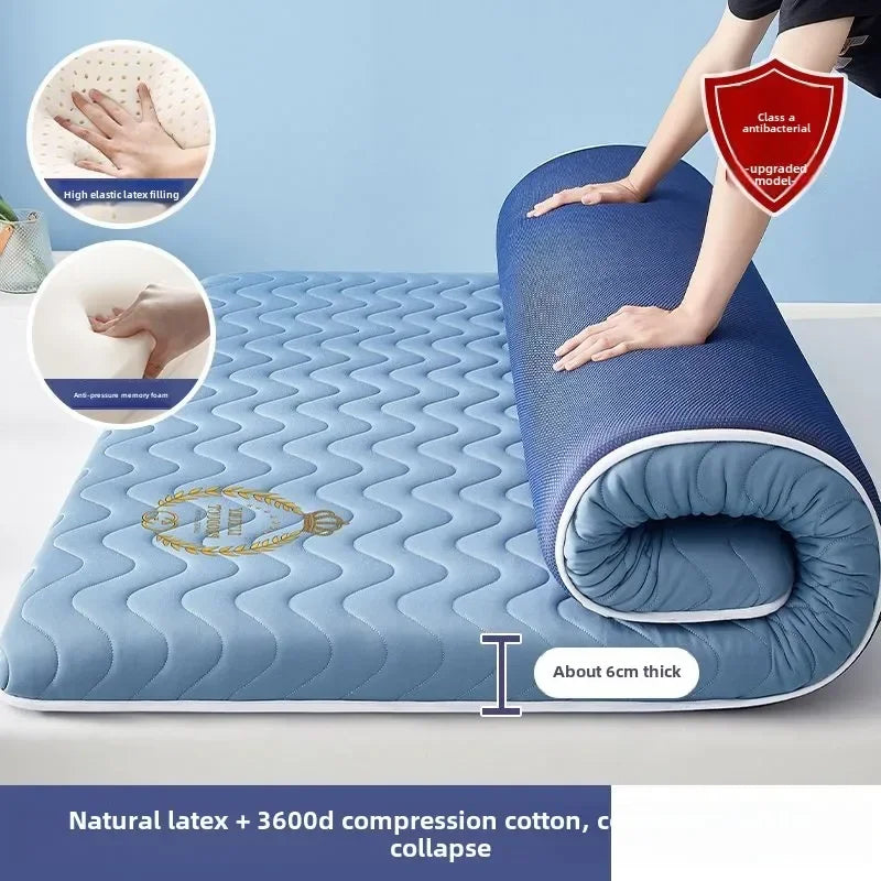 Latex mattress cushion, household bedroom sponge pad