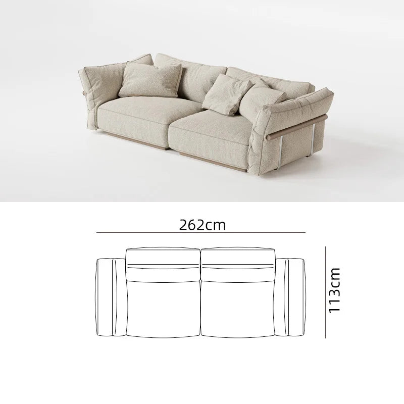 Italian Minimalist Sofas High Quality Modern Living Room Design Unusual Sofa Leisure Creative Comfortable Sillon Cama Furniture
