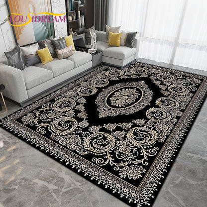 Persia Bohemia Nordic  Area Rug Large,Carpet Rug for Living Room Bedroom Sofa Doormat Decoration,kids Play Non-slip Floor Mat 3D