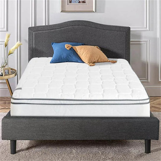 Mattress Queen King Size Latex Gel High Density Memory Mattress Rolled up Packing Pocket Coil Mattress