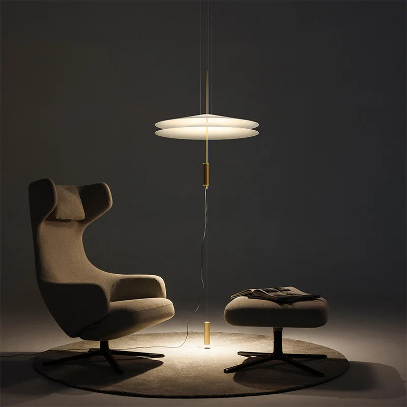 Modern Flying Saucer LED Pendant Lights Personality Home Decor Hanging Lamp Dining Table Bar Living Room Artistic UFO Chandelier