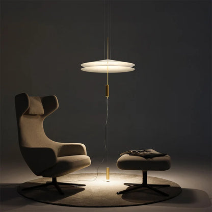 Modern Flying Saucer LED Pendant Lights Personality Home Decor Hanging Lamp Dining Table Bar Living Room Artistic UFO Chandelier