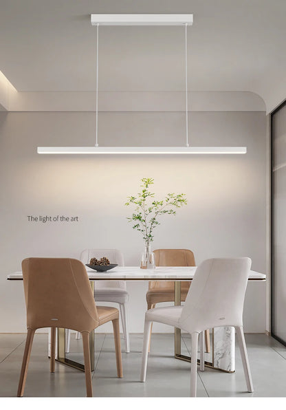 Modern Led Minimalist Long Pendant Lights For Home Villa Living Bedroom Dining Room Study Indoor Lighting Decoration Lamps