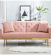 Morden Fort white leather love seat and sofa set, modern luxury and comfy furniture sleeper pouches for living room, apartment,
