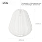 Bolia Balloon Fabric Ceiling Lamps Silk White Ivory Lantern Chandelier Pendant Living Room Bedroom Restaurant Home Decorations