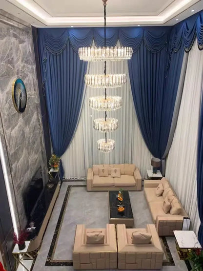 Luxury Furniture Sectional Corner Couch 1+2+3 Luxury Furniture Set Italian Modern Living Room Sofa Sets