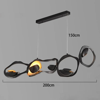 Nordic Simplicity LED Pendant Lights for Living Dining Room Food Tables Kitchen Bar Chandelier Home Decor Hanging Light Fixture