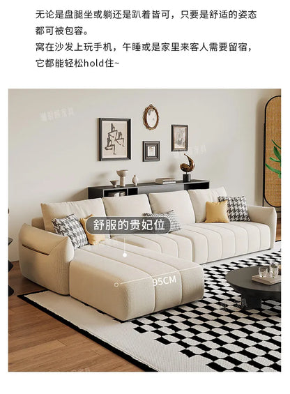 Corner Nordic Living Room Sofas Modern Floor Lounge White Outdoor Sofa Designer Love Seat Sectional Divano Trendy Furniture