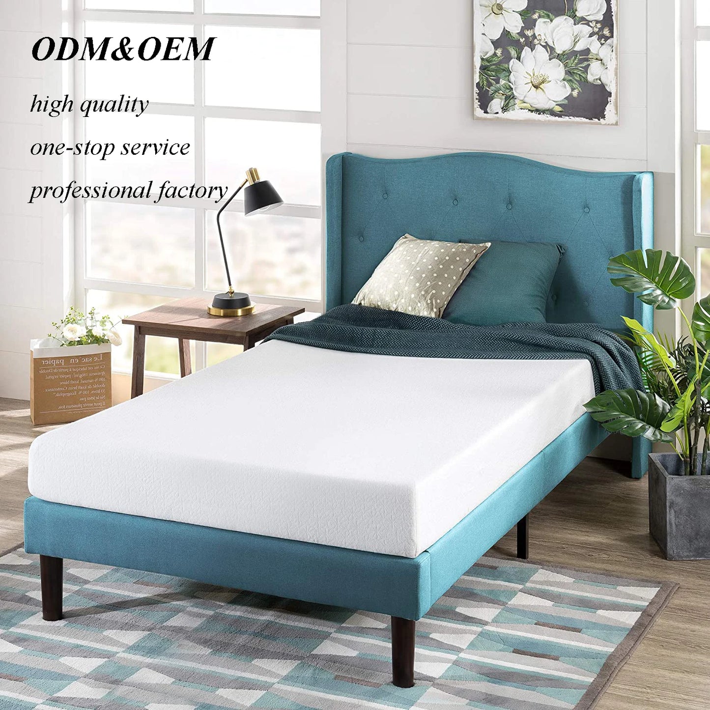 Hot Sale New Rolled Traditional Twin Queen king Soft Memory Foam Mattress  Home Furniture  Mattress for Sale