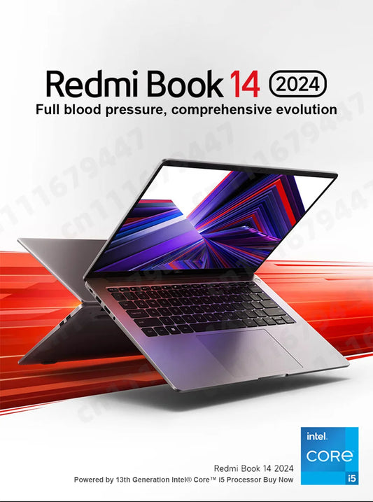Xiaomi Redmi Book 14 Laptop Intel i5-13420H 16G 512G/1T SSD 14Inch 2.2K 60Hz Screen 38W Mi Portable Office Notebook