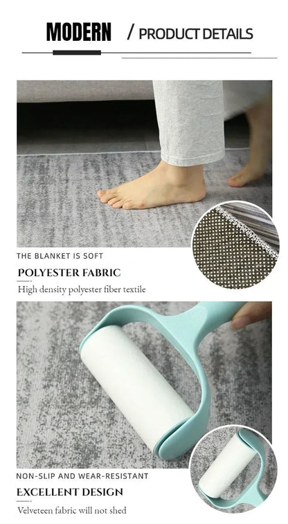 Luxury Black Golden Long Corridor Carpet Hall Runner Decor Non-slip Washable Stairway Rugs European Aisle Floor Mat Customizable
