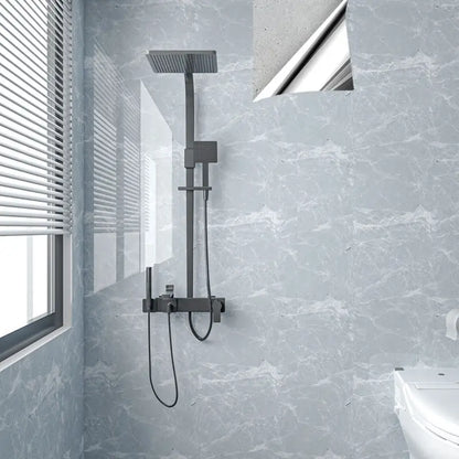 Foil Marble Self Adhesive Waterproof Wallpaper for Bathroom Wall Deocr Kitchen Oil Peoof High Temperature Resistance Stickers