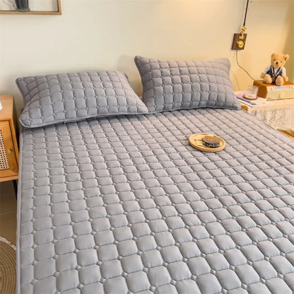 Green Tea Mattress Topper Cooling Pad Ultra-Soft and Breathable Bed Mattress Cover with Deep Pocket Foldable Tatami Floor 매트리스