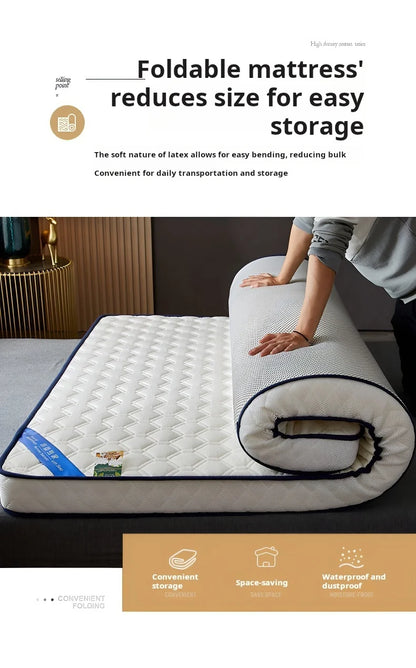 Household 6cm Thick Latex Mattress Student Dormitory Single Soft Bed Mat