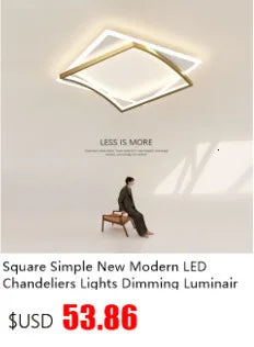 White Grey Modern led Ceiling Lights For Living Room Bedroom Dining Room dimmable Lamp indoor round sqaure Fixtures Lustres