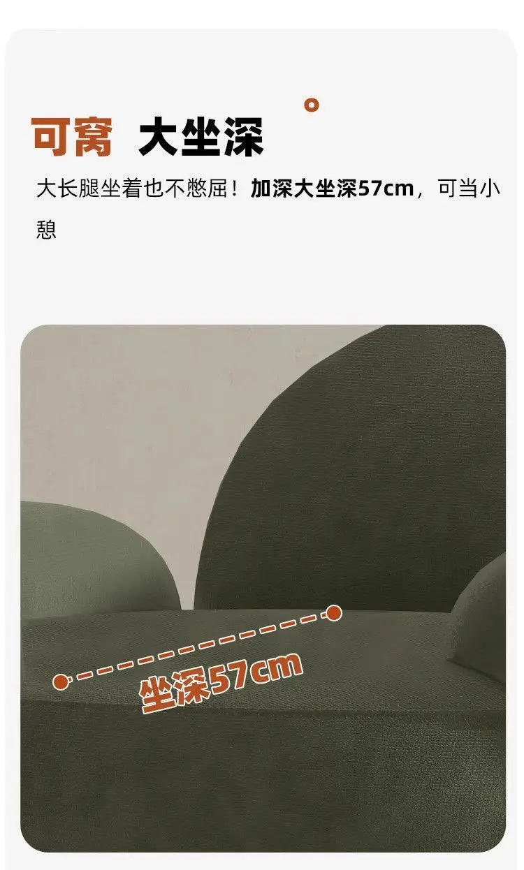 Living Room Single Sofa Balcony Leisure Chair Bedroom Sofa Chair Business Office Reception Hall Negotiation Sofas Chairs