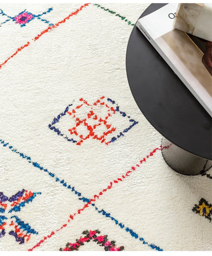 Carpet for Living Room Ethnic Style Large Area Fluffy Children Bedroom Rug Home Decoration Cloakroom Plush Mat ковер Tapete 러그
