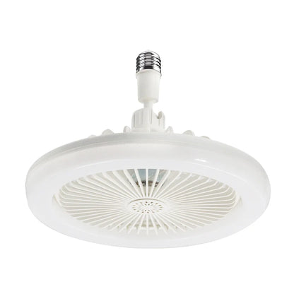 Favorable Discount White Light Round Mini Fan Lamp with Smart Remote Control Chandelier Ceiling Fan Light