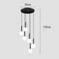 Modern ring stairs led lights pendant light lamps for living room led Chandeliers for dining room hanging light indoor lighting