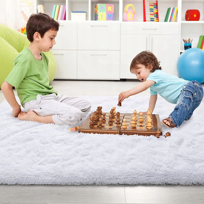 Thicken plush carpet home decoration Large Area Rug Fluffy warm winter carpets for living room rugs for Bedroom floor mats