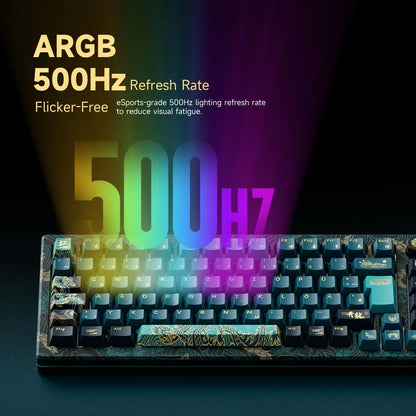 Akko MOD007 HE Year of Dragon Rapid Trigger Mechanical Keyboard 75% Magnetic Switch RGB 8K Polling Rate RT0.01mm Gaming Keyboard