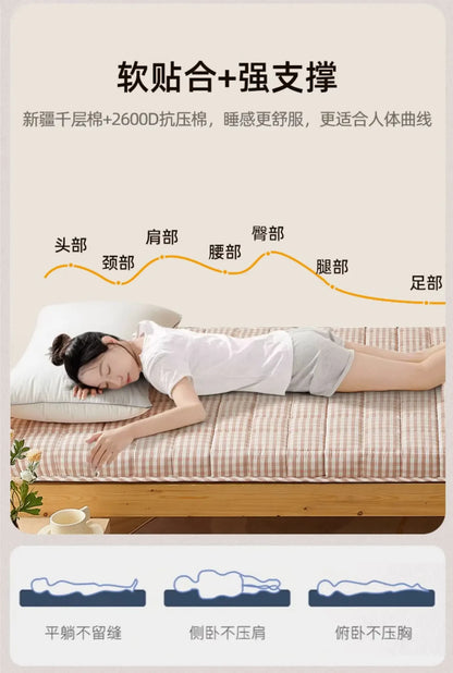 Bedroom Portable Mattress Chinese Hotel Couple Tourist Mattress Twin Bed Full Folding King Single Materassi Postmodern Furniture
