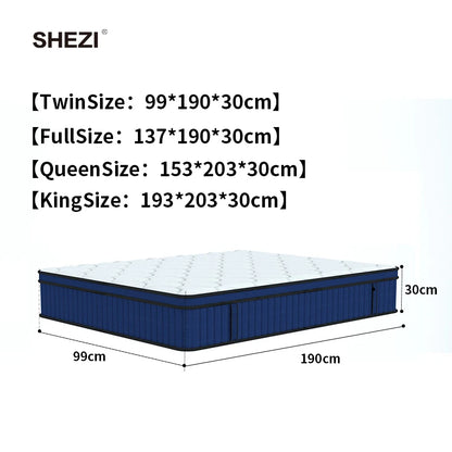 SHEZI Factory's Best Comfortable Soft Memory Foam Mattress Box Spring for Bedroom Use Factory-Compressed