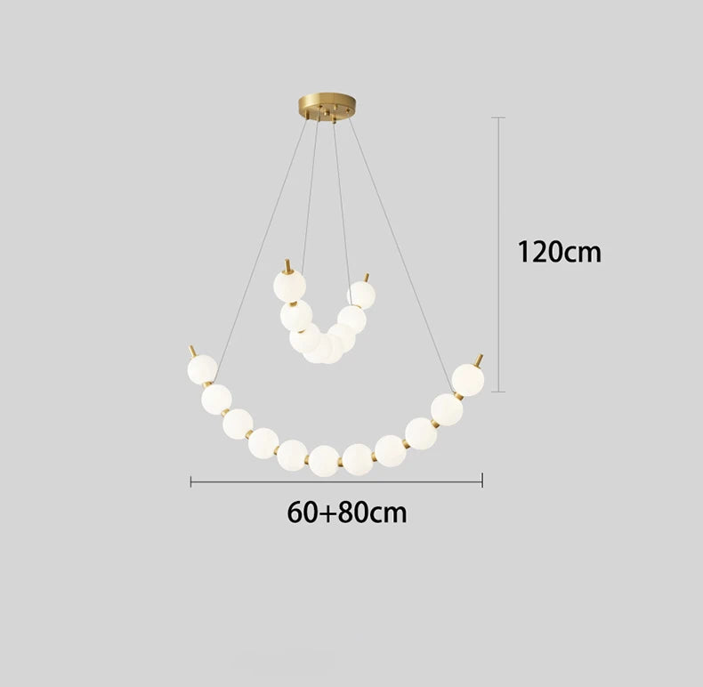 Modern home decor led lights pendant light lamps forstaircase Chandeliers for living room hanging light indoor lighting