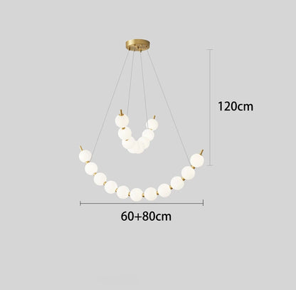 Modern home decor led lights pendant light lamps forstaircase Chandeliers for living room hanging light indoor lighting