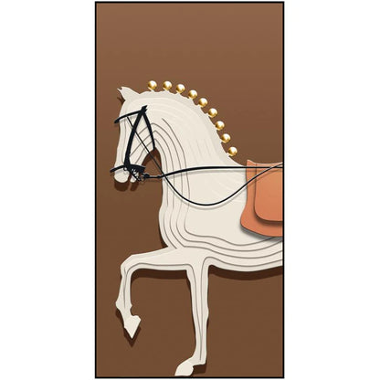 Modern Luxury Horses Canvas Posters and Prints Wall Art Entrance Decorative Painting Porch Living Room Home Decor Cuadros