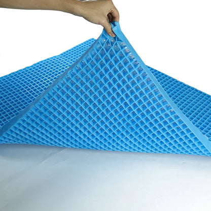 Twin Size Cooling Breathable TPE Gel Grid Mattress Topper