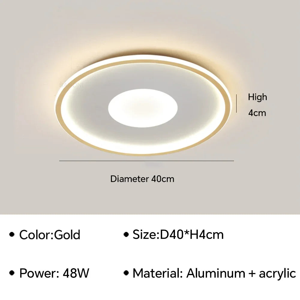 Modern LED Ceiling Light For Bedroom Living Dining Room Study Aisle Balcony Chandelier Indoor Home Decor Lighting Fixture Luster