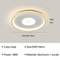 Modern LED Ceiling Light For Bedroom Living Dining Room Study Aisle Balcony Chandelier Indoor Home Decor Lighting Fixture Luster