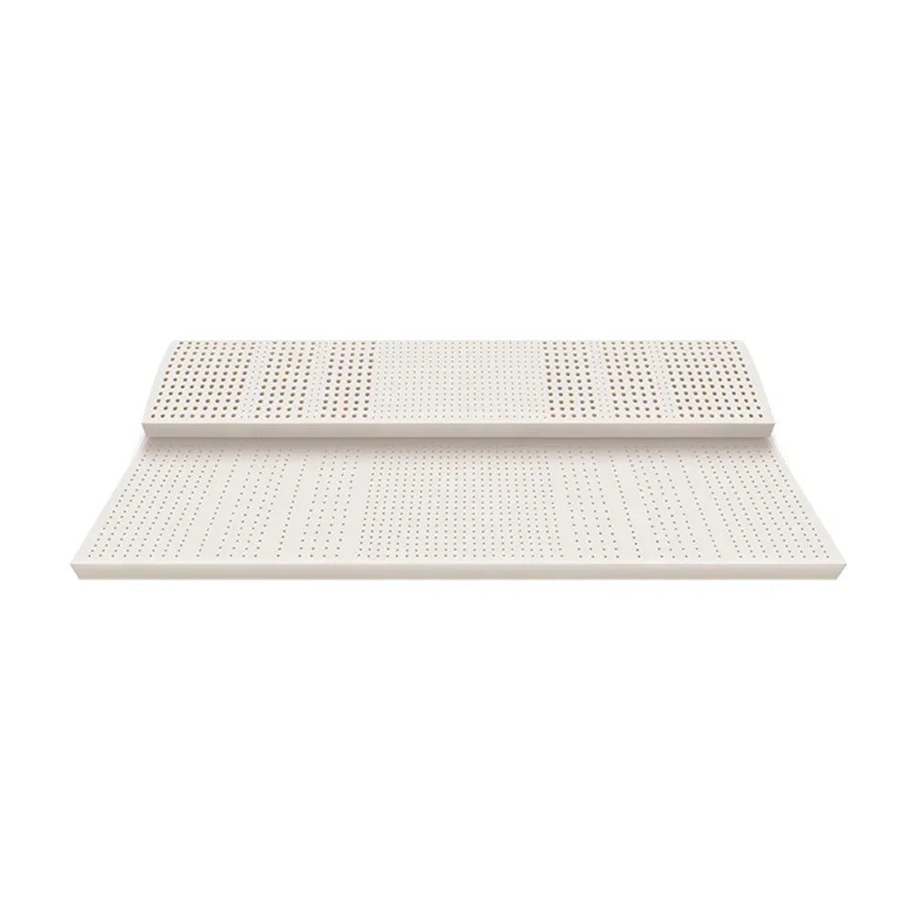 105D Medium Soft Natural Latex Mattress 5CM Thickness Cervical Vertebra Neck Protector Single Double Twin Queen Size Mattress