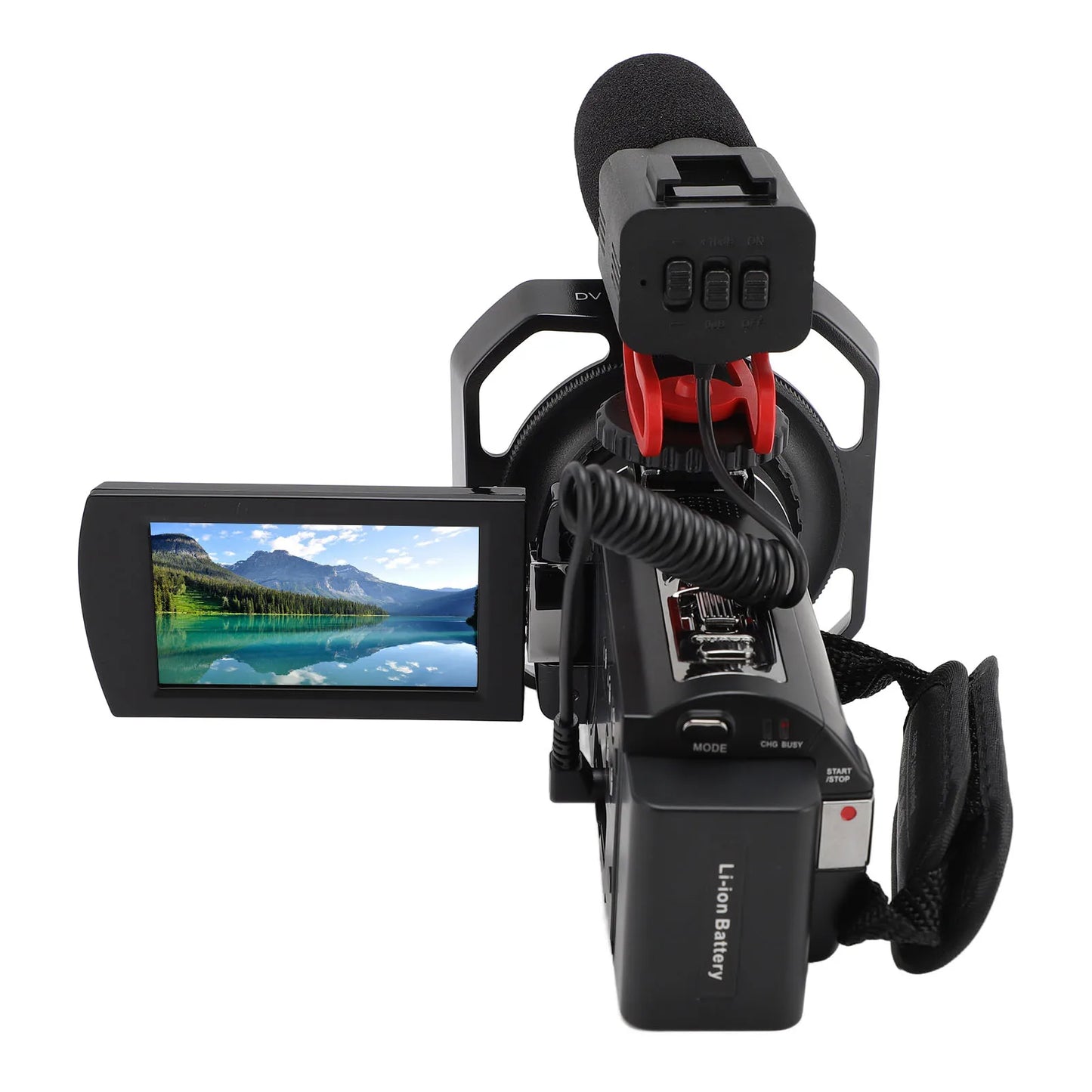 Digital Video Camera 56MP DV Digital Camera 5K WIFI 3in  18X Zoom Anti Shake Loop Recording Handheld Video Camcorder