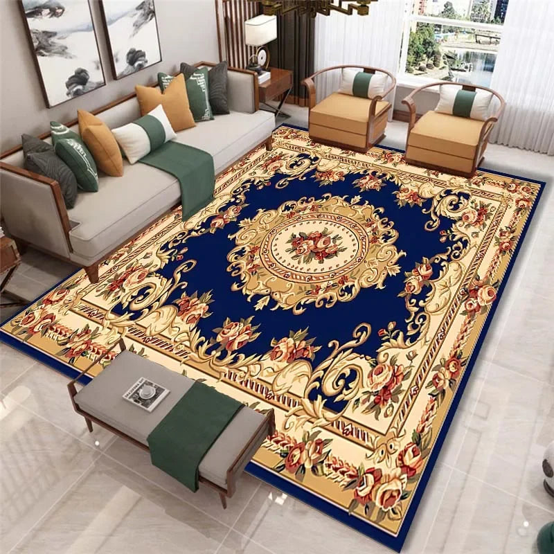 Classic  Carpets For Living Room  Area Rugs Home Decor Sofa Table Non-Slip Bedroom Floor Mats