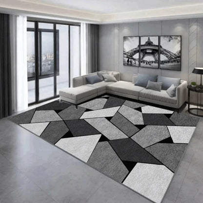 VIKAMA Light Luxury HomeLiving Room Carpet Bedroom Full Sofa Dirt Resistant And easy to care for crystal velvet carpet