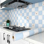 Kitchen Stove Oil-proof Sticker Waterproof High Temperature Resistant Wallpapers Kitchen Decoration Self Adhesive Contact Paper