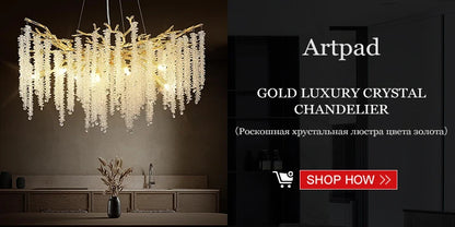 Modern Black Luxury Round Tree Branches Chandelier Lighting for Dining Room Bedroom Table K9 Large Luxury Chandeliers for Loyer