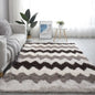 Soft Shaggy Carpet Living Room Fluffy Children Rugs Large Beige Plush Area Rug for Bedroom Kids Room Nursery Modern Home Decor