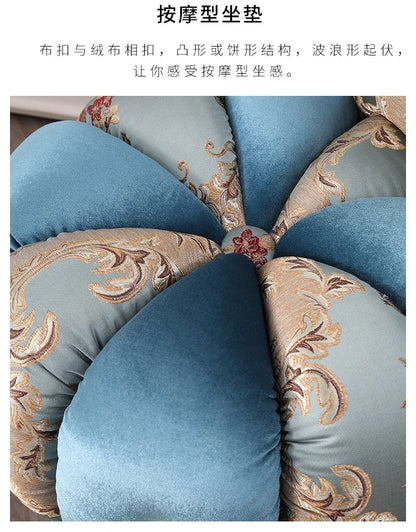 European-Style Leisure Chair Coffee Table Three-Piece Living Room Sofa Couch Balcony Table and Chair Living Room