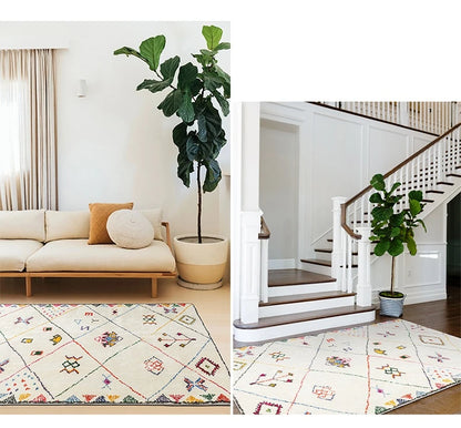 Carpet for Living Room Ethnic Style Large Area Fluffy Children Bedroom Rug Home Decoration Cloakroom Plush Mat ковер Tapete 러그