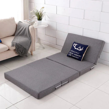 Memory Single Foam Folding Mattress Foldable Tatami Yoga Mat for Floor Sleeping School Office Lunch Break Mattresses Portable