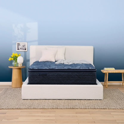High Quality Hotel Natural Latex King Queen Size Memory Pillow Top Foam Bed Pocket Spring Mattress in a Box