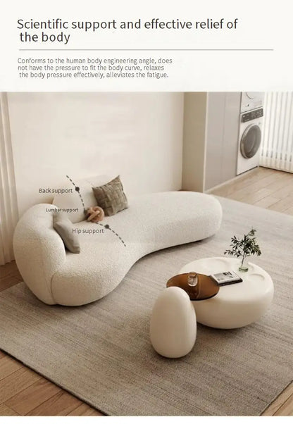 Lazy Luxury Living Room Sofas Modern Double Accent Lounge Sofas Designer Comfortable Divani Da Soggiorno Home Decoration