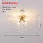 Dandelion Crystal Chandelier Nordic Modern Living room Dining Room Bedroom Ceiling Light Room Light Fireball Decorative Light